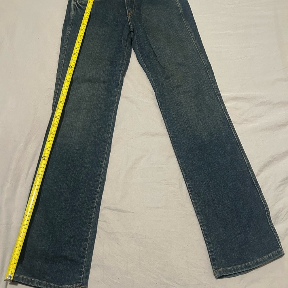 J. Crew Women's Dark Blue Straight Leg Jeans - Picture 2 of 9